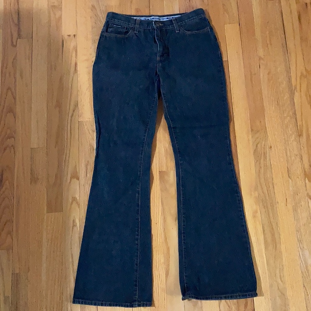 Dolce & Gabbana Blue Flare Wide Leg Jeans